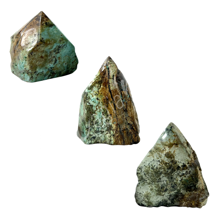 Top Polished Point African Turquoise