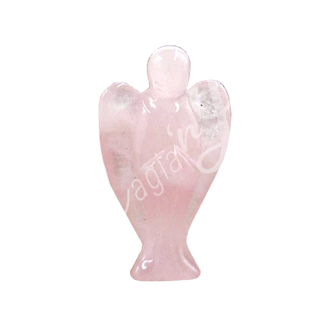 Figurine Angel Rose Quartz 0.5-1″