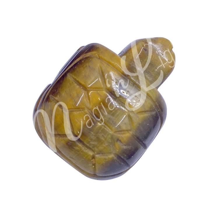 Figurine Turtle Tiger Eye 1.5"