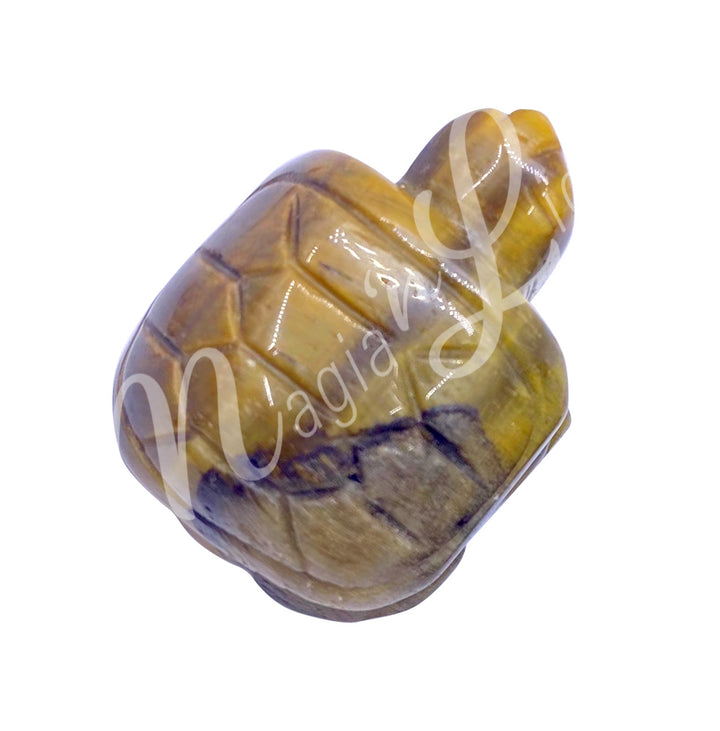 Figurine Turtle Tiger Eye 1.5"