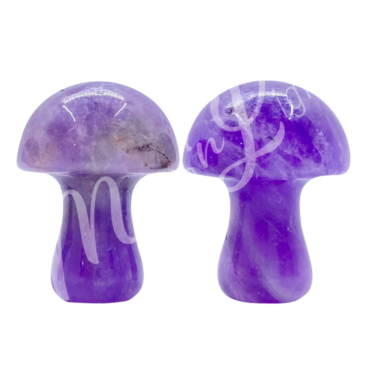 Massager Mushroom Amethyst 0.75"