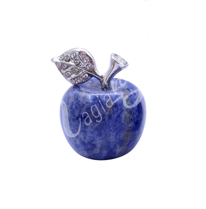 Figurine Apple Sodalite 1"