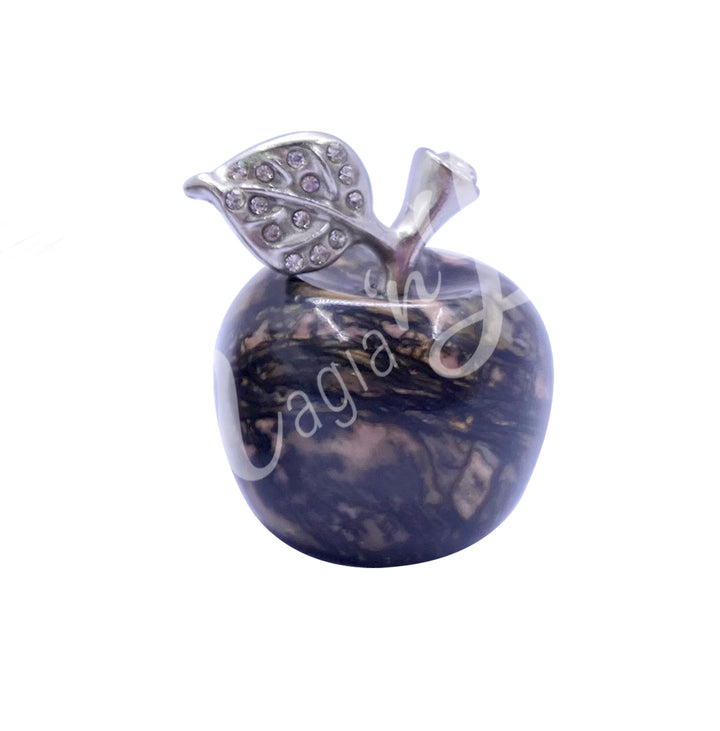 Figurine Apple Rhodonite 1"