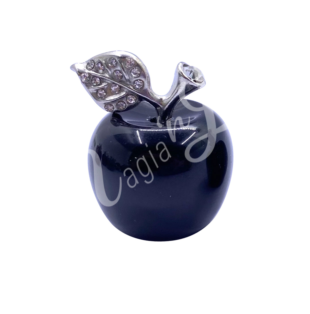 Figurine Apple Black Obsidian 1"