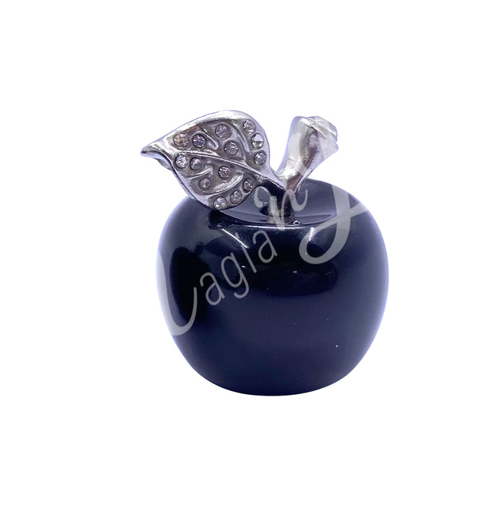 Figurine Apple Black Obsidian 1"