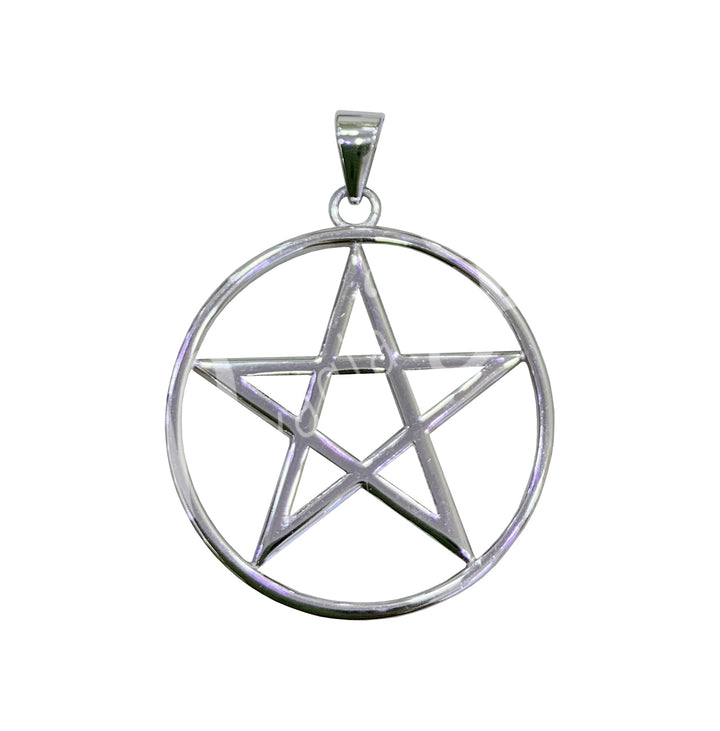 Sterling Silver Pendant Pentacle