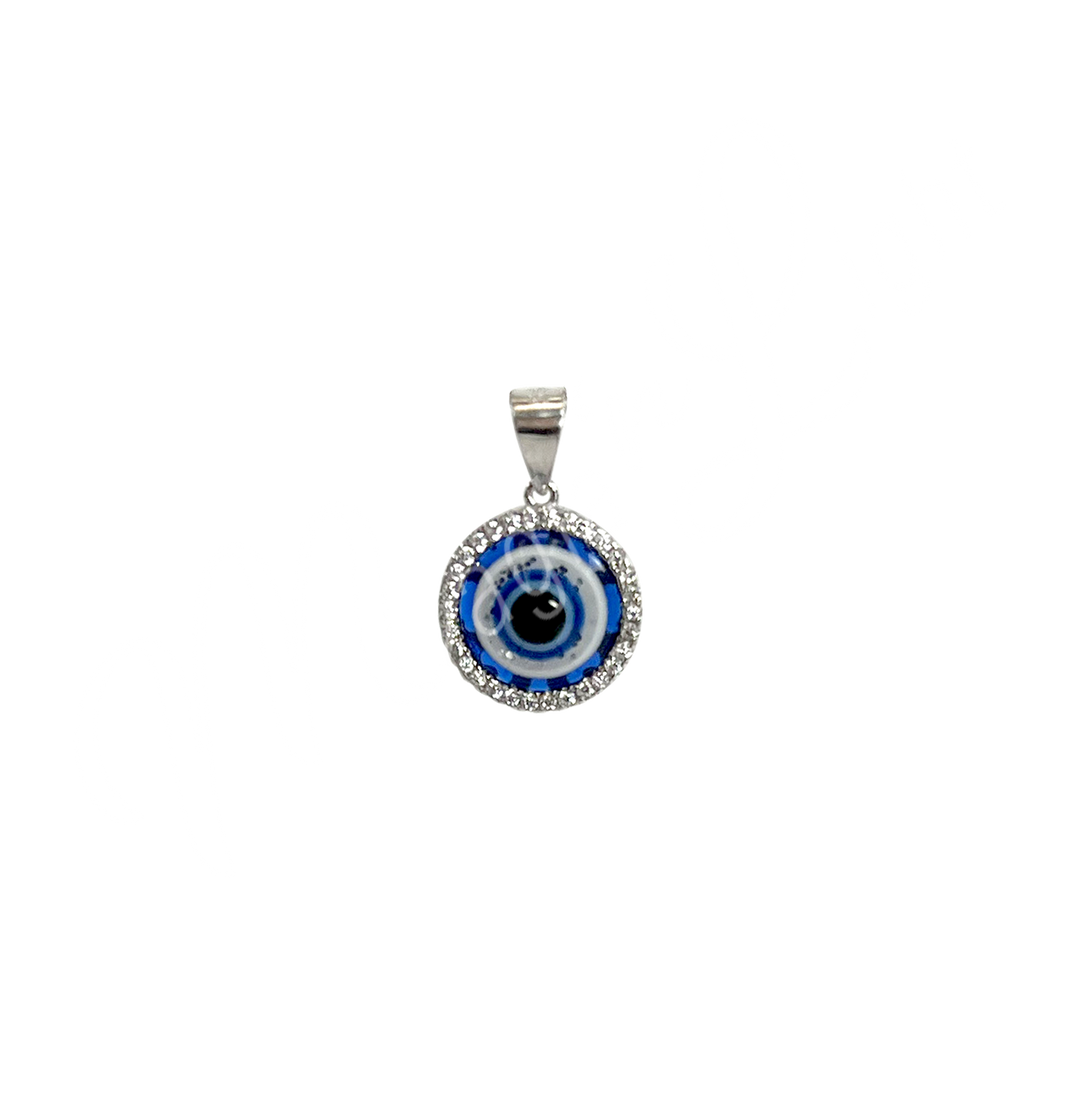 Colgante de Plata Esterlina Mal de Ojo