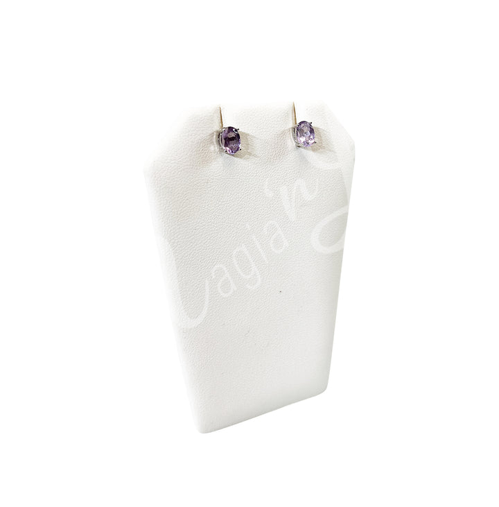 Sterling Silver Earrings Amethyst