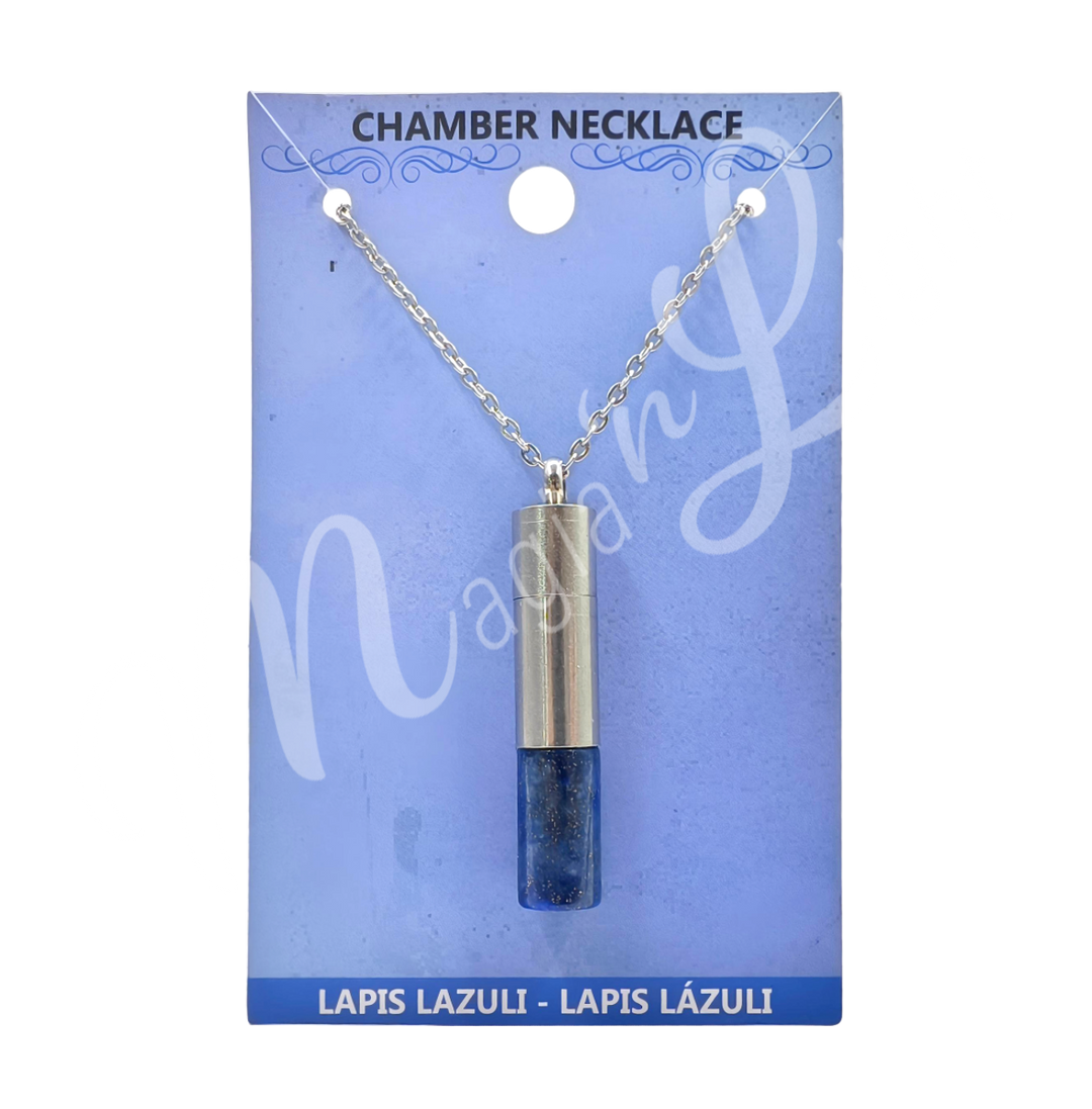 Necklace Lapis Lazuli Chamber 22"