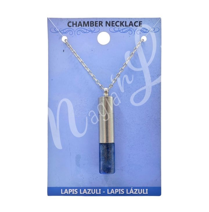 Necklace Lapis Lazuli Chamber 22"