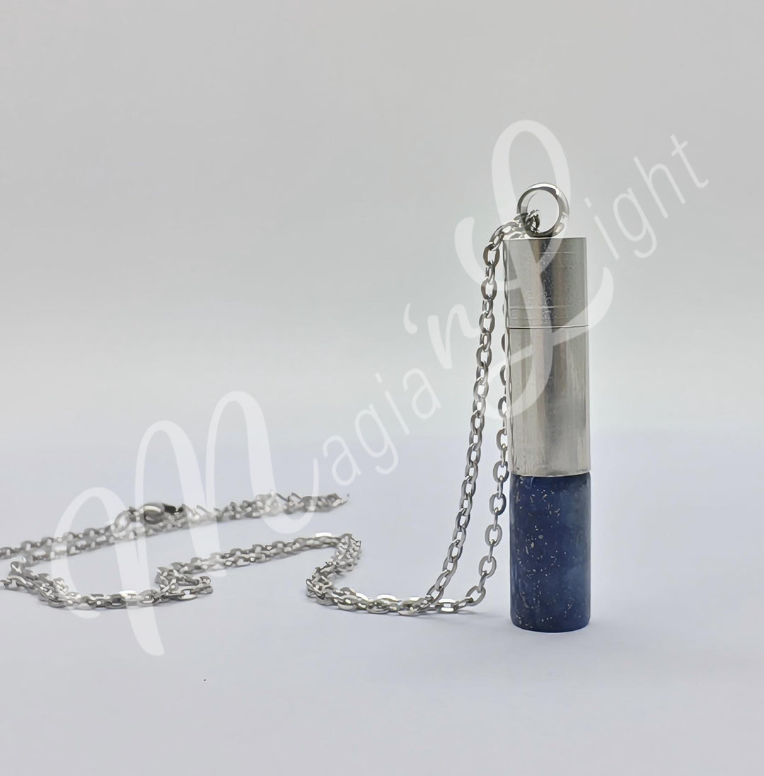 Necklace Lapis Lazuli Chamber 22"