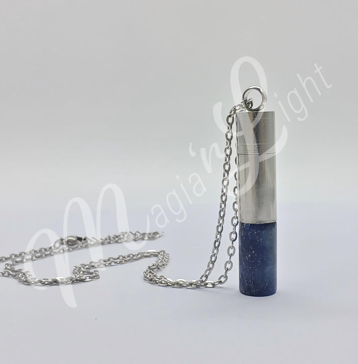 Necklace Lapis Lazuli Chamber 22"