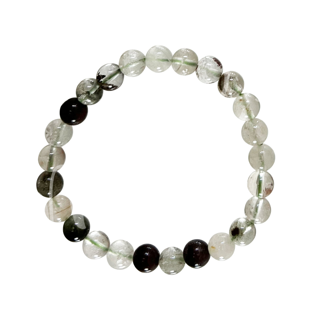 Bracelet Phantom Quartz (6-8mm) 7.15-7.25"