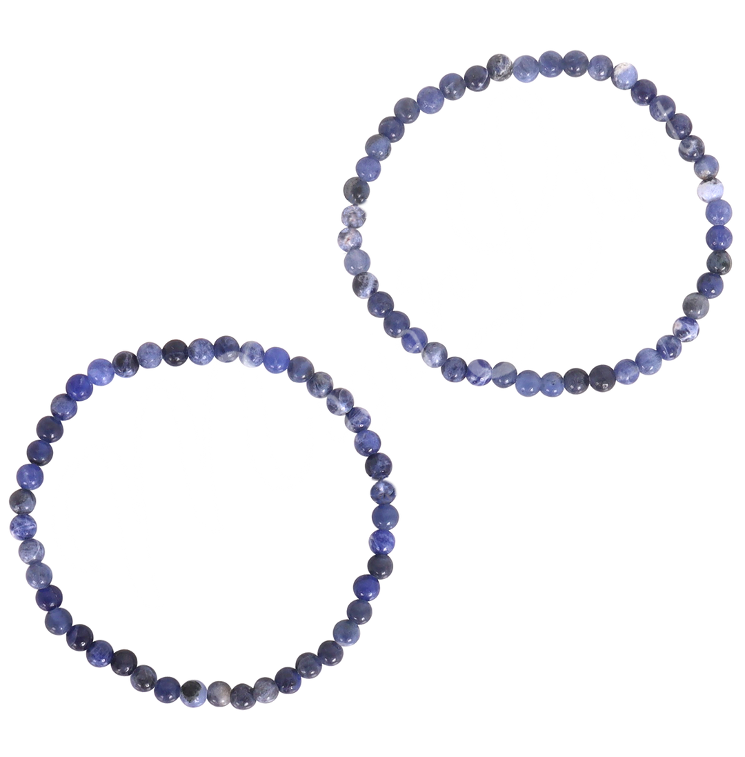 Bracelet Sodalite (4-4.5mm) 7.15-7.25"