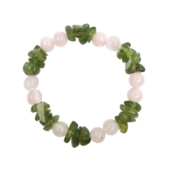 Bracelet Peridot Chips (8mm) Beads