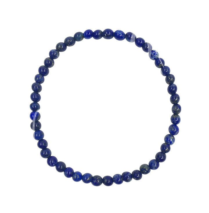 Bracelet Lapis Lazuli (3-4mm) 7.25-7.45"