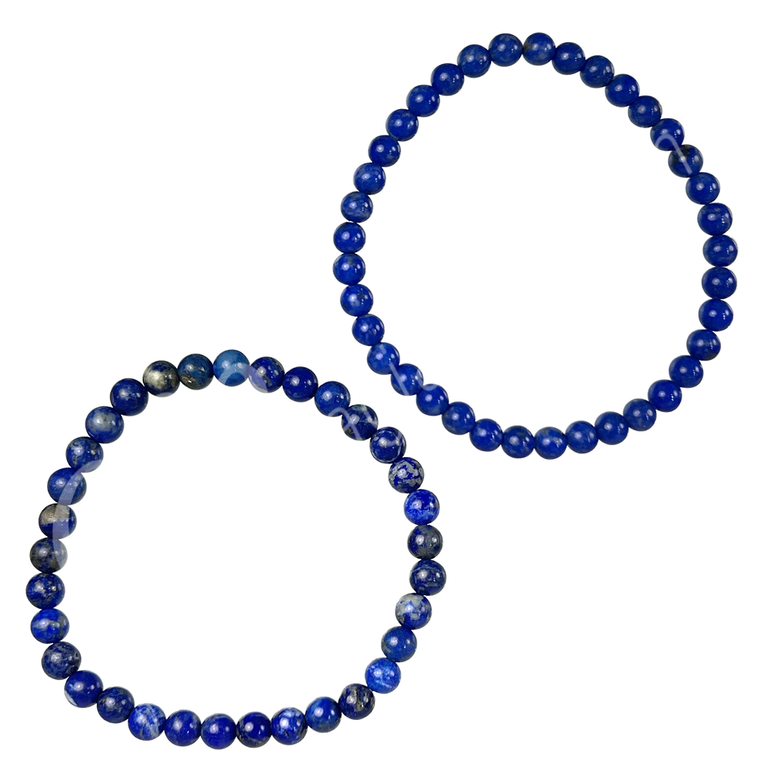 Bracelet Lapis Lazuli (3-4mm) 7.25-7.45"