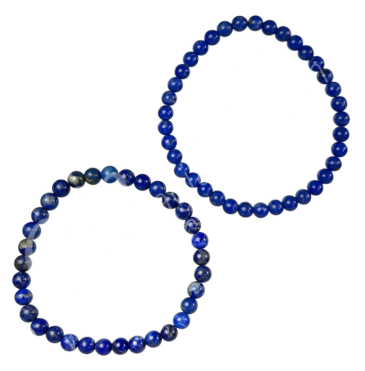 Bracelet Lapis Lazuli (3-4mm) 7.25-7.45"
