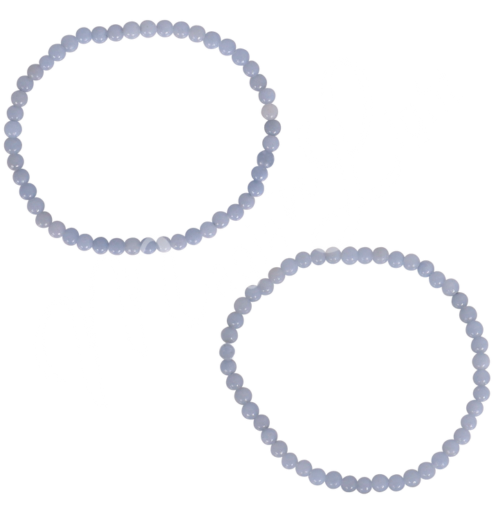 Bracelet Angelite (4-4.5mm) 7.15-7.25"