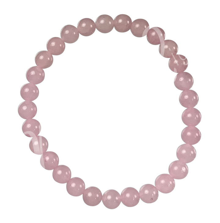 Bracelet Rose Quartz  (6-6.5mm) 7.15-7.25"