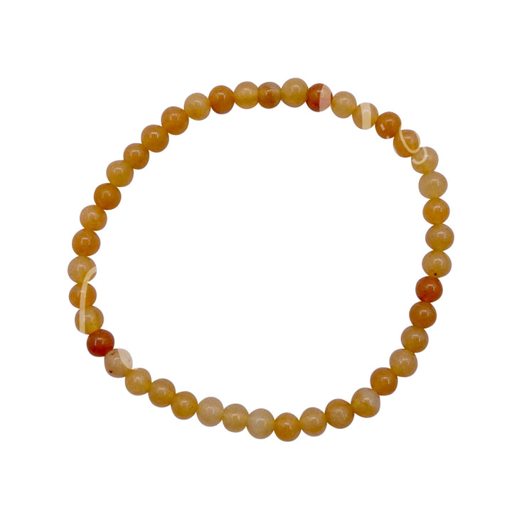 Bracelet Red Aventurine (4-4.5mm ) 7.15-7.25"
