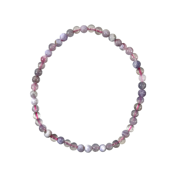 Bracelet Tourmaline, Cherry Blossom (4-6 mm) 7.15-7.25"