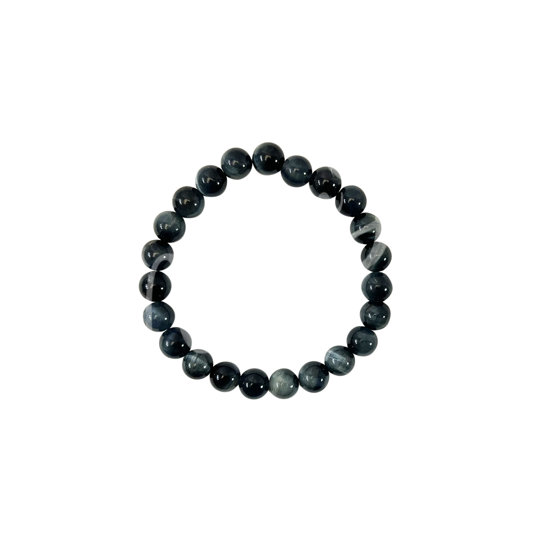 Bracelet Blue Tiger Eye (8 mm) 8-8.5"