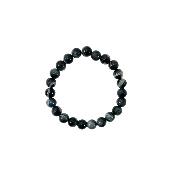 Bracelet Blue Tiger Eye (8 mm) 8-8.5"