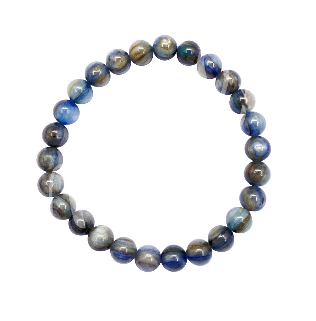 Bracelet Kyanite, Blue (5.5-6 mm) 7.15-7.25"