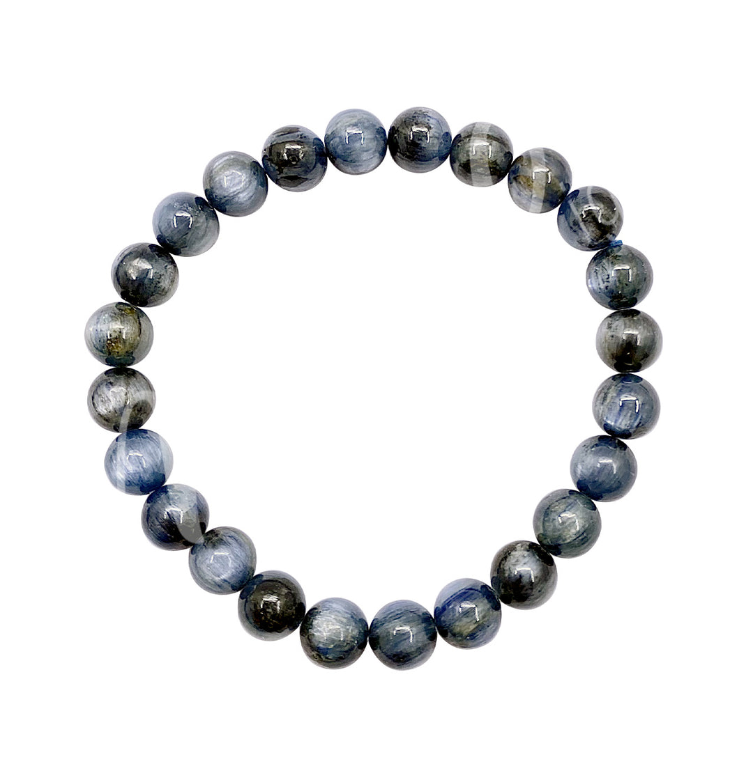 Bracelet Kyanite, Blue (5.5-6 mm) 7.15-7.25"