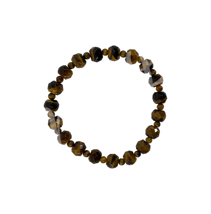 Bracelet Faceted Tiger Eye