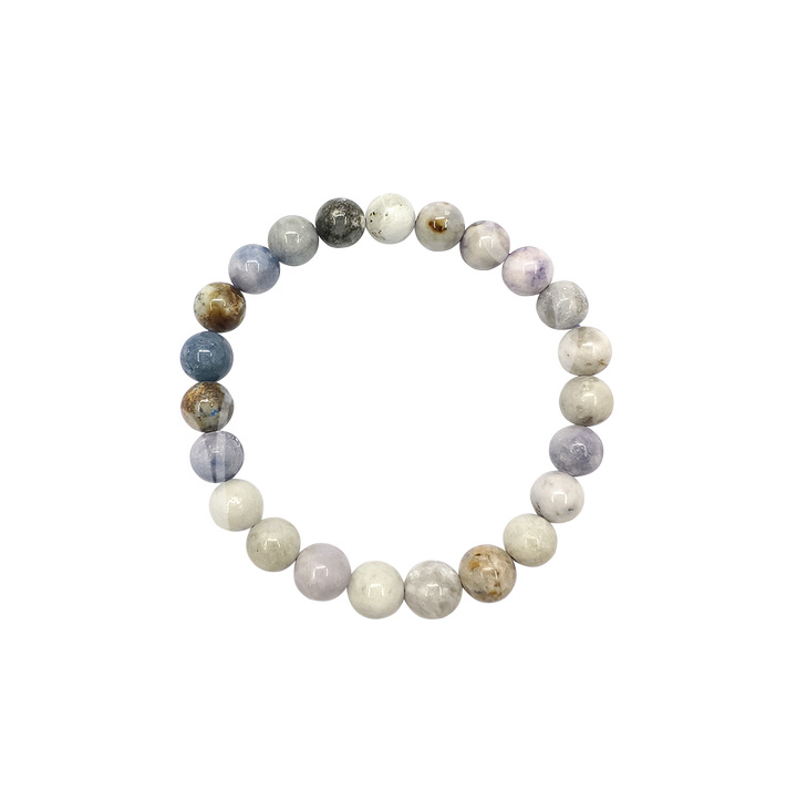 Bracelet Hackmanite (8-8.5 mm) 7.15-7.25"