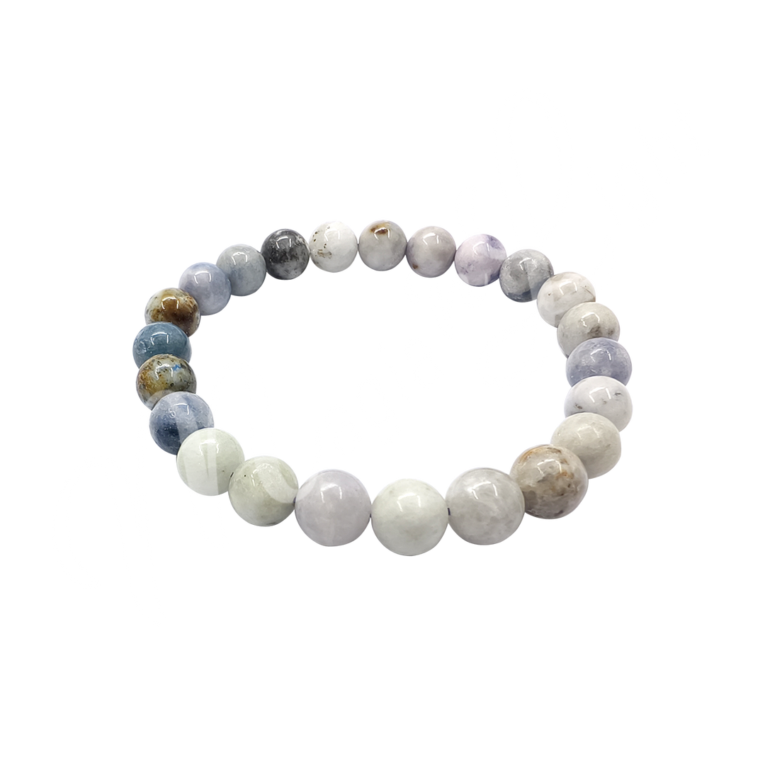 Bracelet Hackmanite (8-8.5 mm) 7.15-7.25"