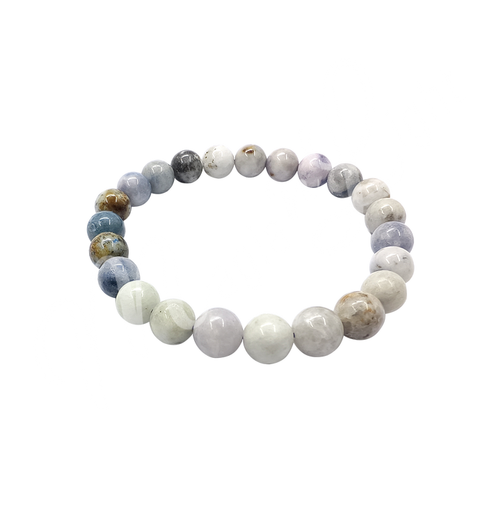 Bracelet Hackmanite (8-8.5 mm) 7.15-7.25"