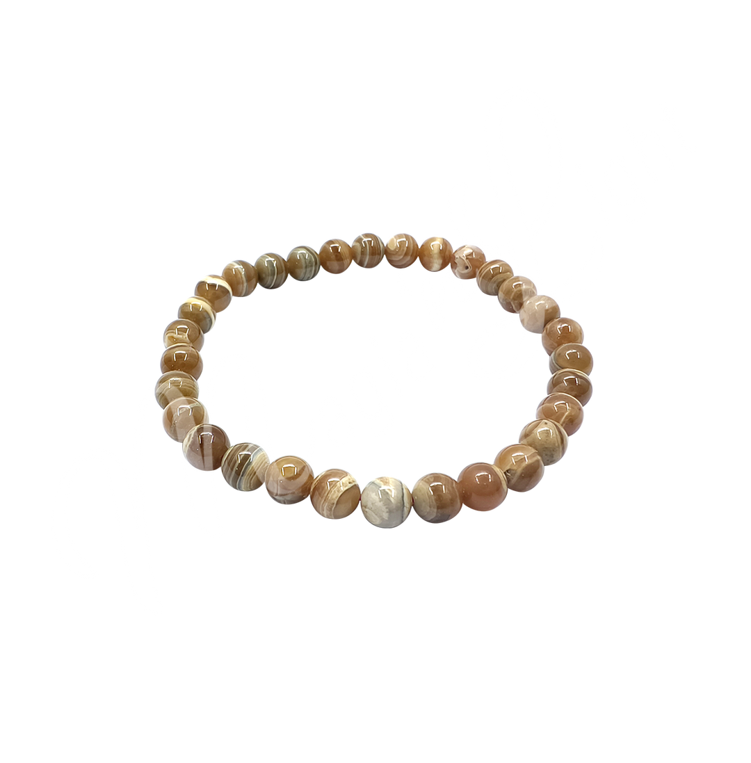 Bracelet Rhodochrosite (5 mm) 7.15-7.25"
