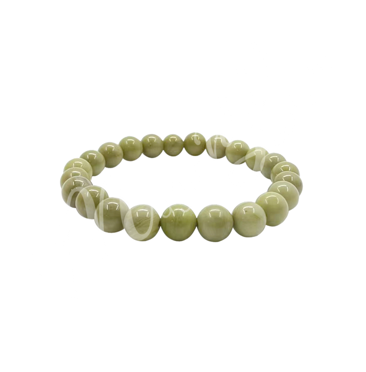 Bracelet Imperial Green Jasper (8-8.5 mm) 7.15-7.25"