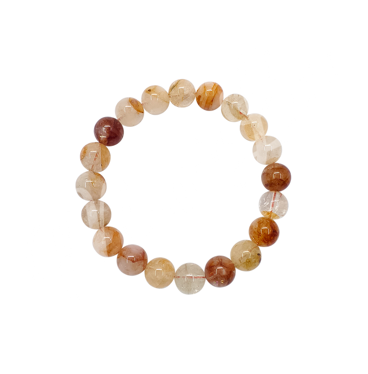 Bracelet Fire Quartz (10 mm) 7.15-7.25"