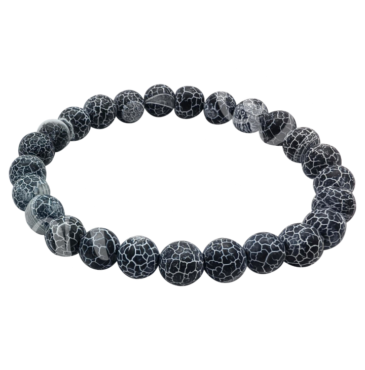 Bracelet Windy Erosion Agate (8 mm) 8-8.5"