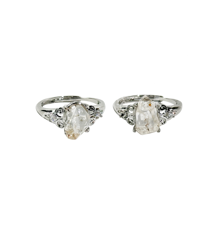 Anillo Ajustable de Cuarzo Diamante Pakimer