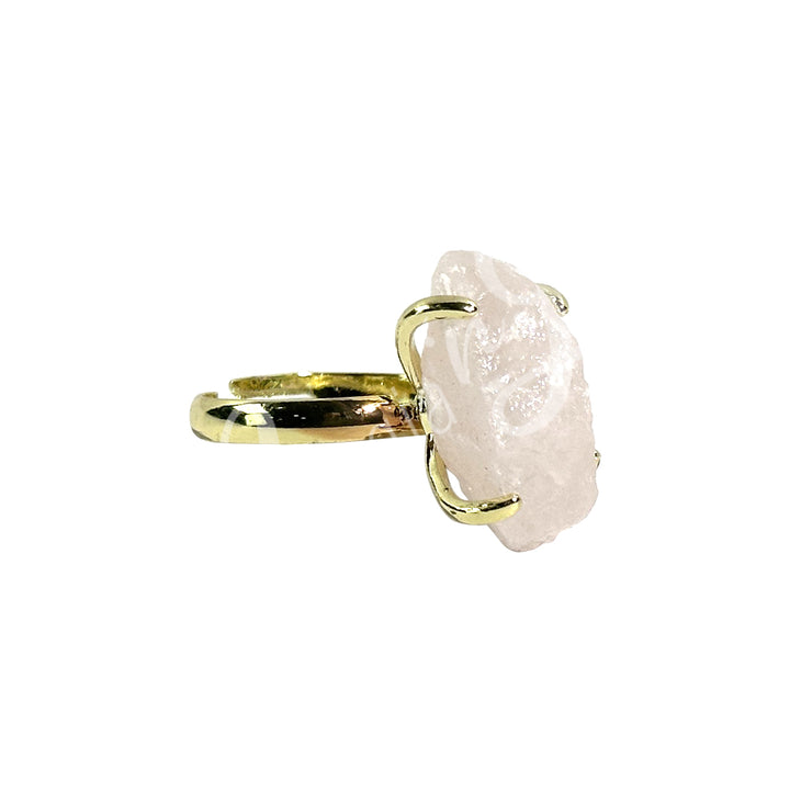 Ring Adjustable Rose Quartz