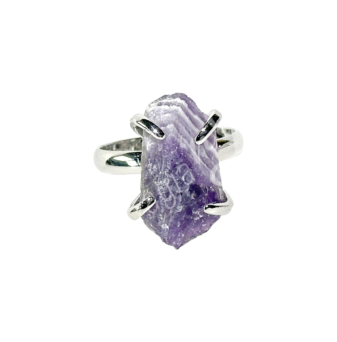 Ring Adjustable Amethyst