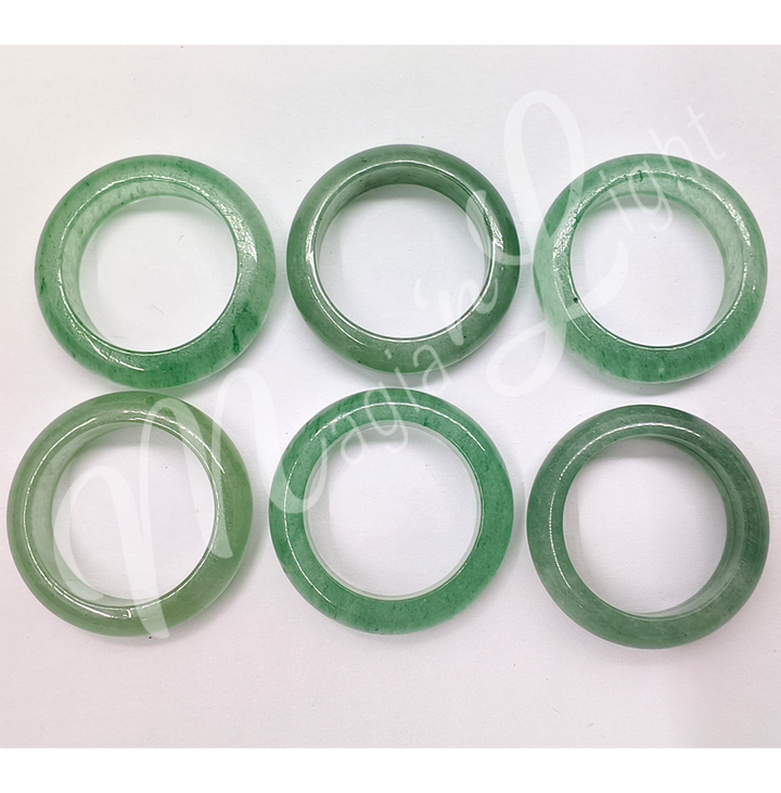 Ring Green Aventurine