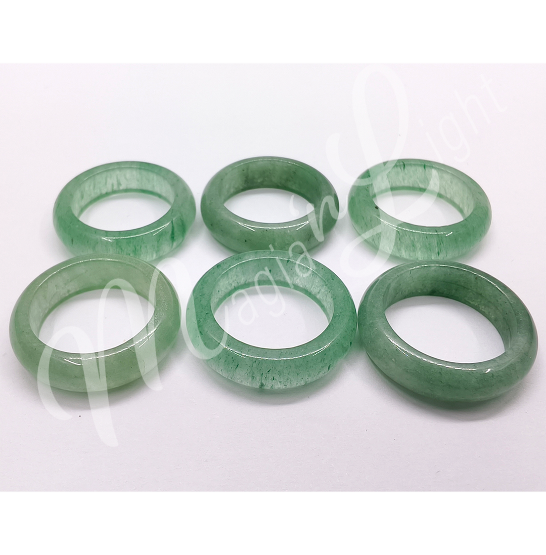 Ring Green Aventurine