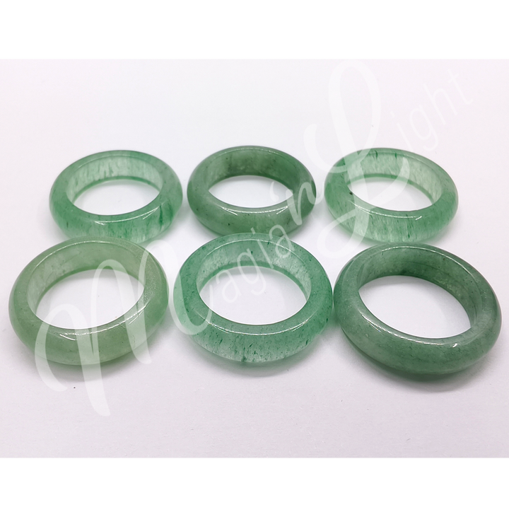 Ring Green Aventurine