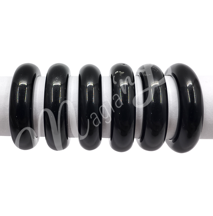 Ring Black Obsidian