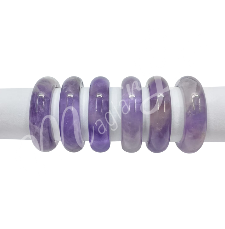 Ring Chevron Amethyst