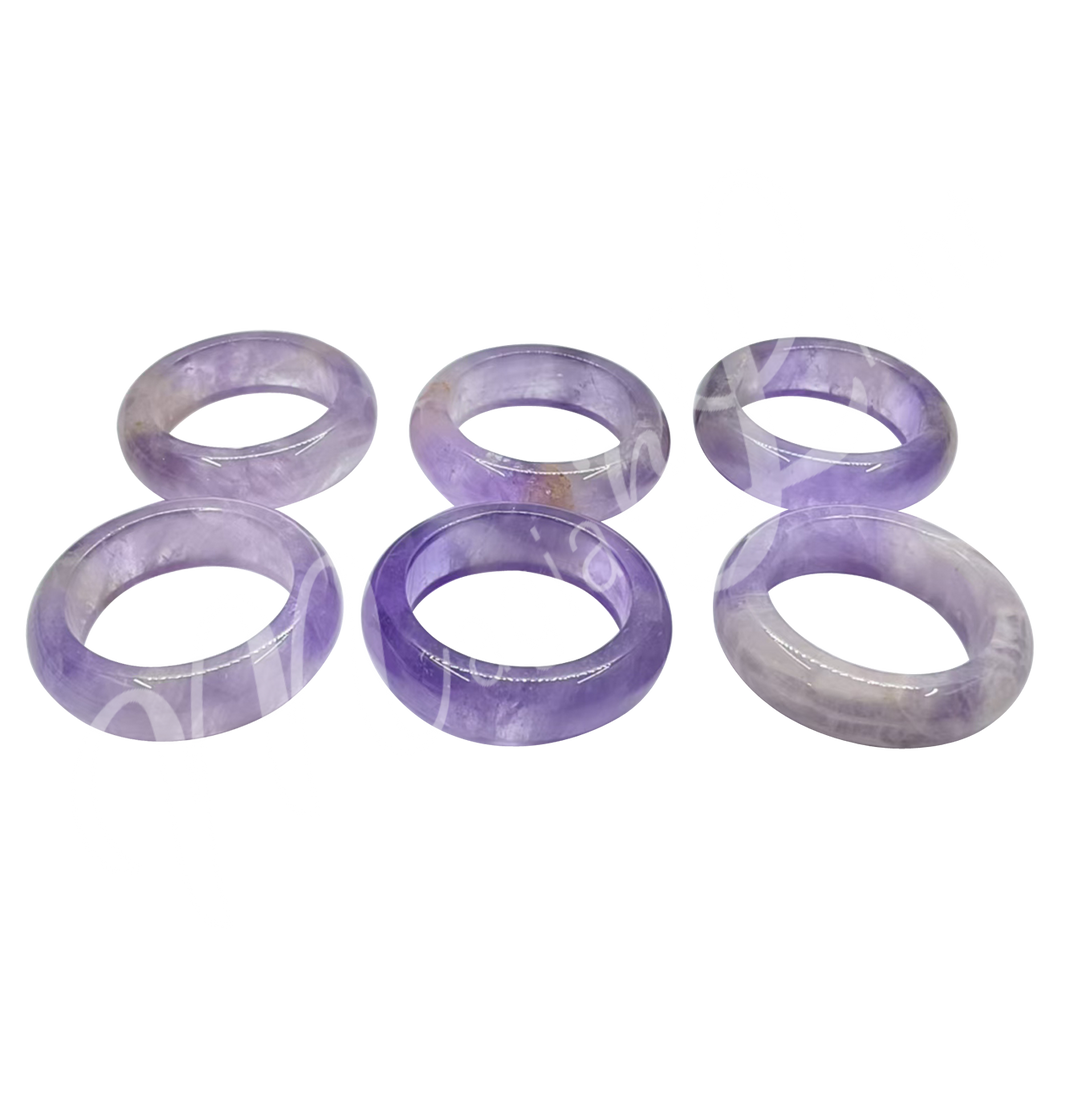 Ring Chevron Amethyst