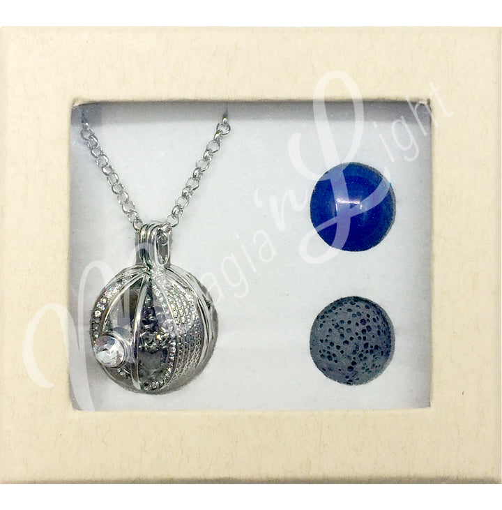 Harmony Ball Evil Eye Pendant Set