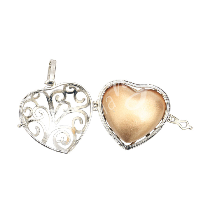 Harmony Ball Heart Pendant Set