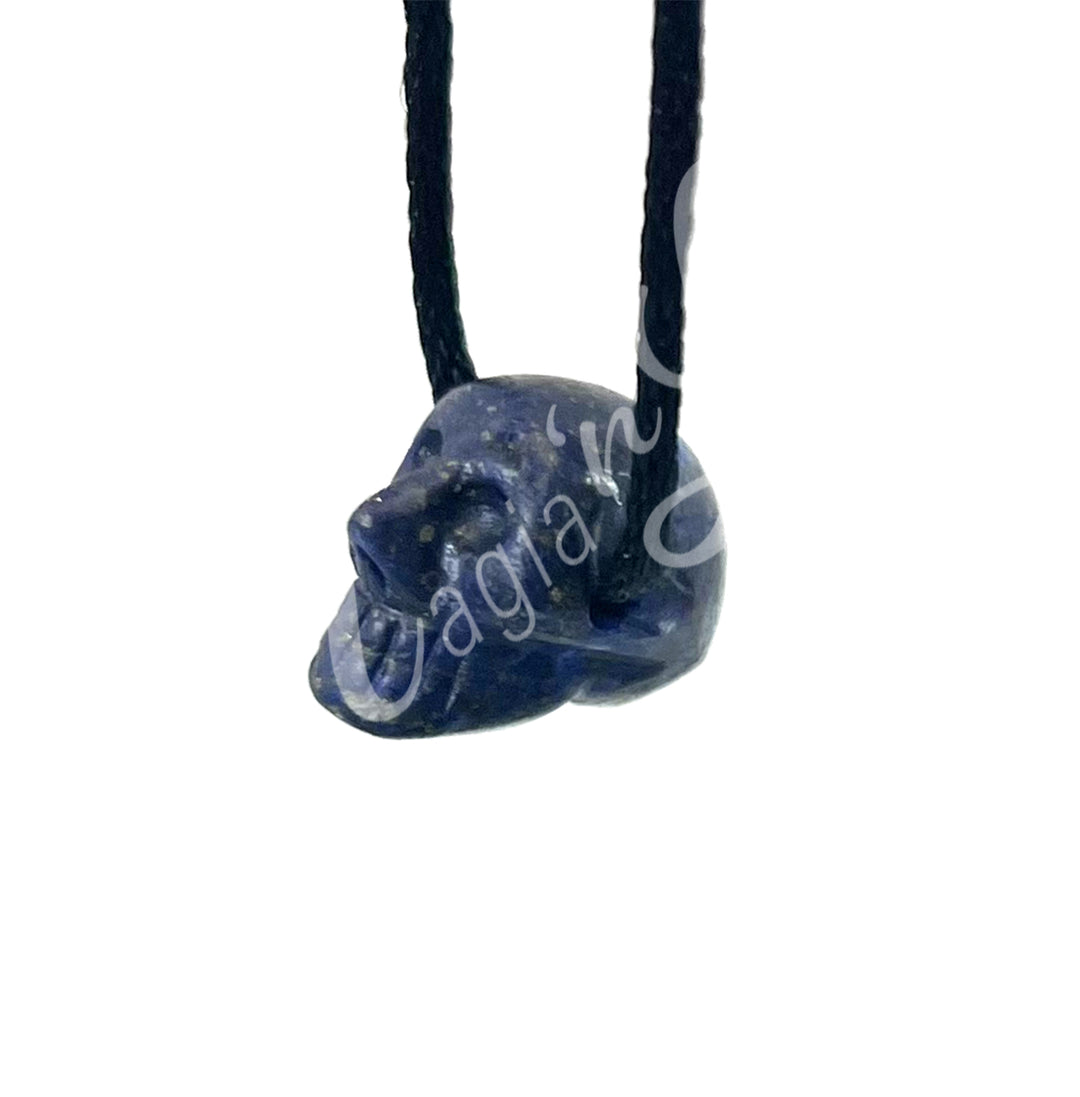 Pendant Carving Skull Stones 0.5″